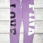 Victoria's Secret VS PINK Lavender Purple LOVE PINK Lounge Sweatpants Size XS Photo 6