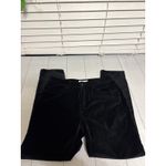 Broome Street Kate Spade Black Velvet Pants Size 30 Photo 3