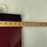 Carole Little Skirt Vintage 24W Red‎ Black Paisley Maxi Patchwork Silk Witchy Red Size 24 Photo 3