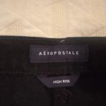 Aeropostale Black  Jean Skirt High-Rise Denim Distressed 6 Photo 2