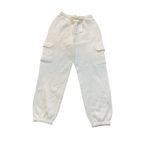 Z Supply  White Drawstring Casual Cargo Jogger Pant Size Small Photo 1