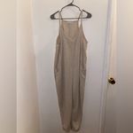 Sincerely Jules women’s size medium tan jumpsuit Photo 1