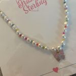 Frasier Sterling  Butterfly Pearl Necklace Photo 1
