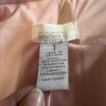 Chico's Jacket Womens 1 Medium Blush Pink Fleece Moto Zip Up Mock Neck Photo 11