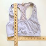 Alo Yoga Alo Blueish Gray Racer Back Sports Bra US Medium Photo 3