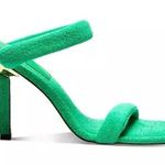 Good American NEW
Women's Terry Slip On High Heel Strappy Sandals Size 8 Photo 0