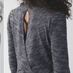 Lululemon  Sz 4 &Go Take Off Long‎ Sleeve Athletic Workout Women’s Yoga Shirt Top Photo 4