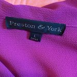 Preston & York  Blouse Size L 100% Polyester Photo 4