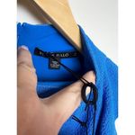 Black Halo Blue Pabla Ruffle Sheath Dress NWT Sz. 2 Photo 5