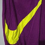 Nike  Women's Purple Tank Top with Yellow Logo Photo 2