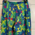 Esprit 1980s  Sport postmodern print rayon trousers, Vintage 9/10 Photo 6