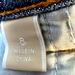 Michael Kors NYC Pop Art Denim Skirt Light blue wash size 8 Photo 15