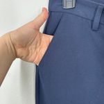 Tahari ASL Women's Navy Blue Flat Front Straight Leg Dress Pants Size 4 Career Photo 4