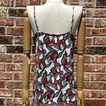 Loft geometric floral/leaf patterned tank top / L / Excellent condition Photo 9