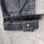 Riders Copper Capri Womens 5/6 M Blue Denim White Stitching Stretch Photo 7