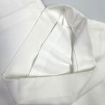 NBD  Ophelia Jumpsuit‎ Womens Size Small White Wide Leg Minimalist Bridal Wedding Photo 11