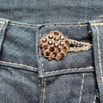 True Religion 🔃 Jewel Accent Flare Leg Denim Jeans Photo 9