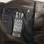 Gap NWT True Skinny Mid Rise Coated Jeans in Chocolate Brown Size 26 / 2 PETITE Photo 5