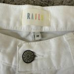 Rails  The Atwater Blanche‎ Distressed White Slouchy Straight Leg Jeans Photo 3
