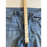 Old Navy  Jeans Women 33" Curvy Skinny Raw Hem Stretch Distressed Travel Vacation Photo 6