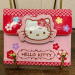 A Sweet Vintage Rare HTF Pink Sanrio 2009 Hello Kitty Plastic Wallet Red Photo 0