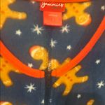 Jammies by Hip Style New Ginger snap zip up adult holiday pajamas novelty funky Blue Size L Photo 2