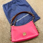 Dooney & Bourke Hot Pink  Hobo Shoulder Pebble Leather Bag Photo 0