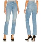 MOTHER High Waisted Rider Skimp Jeans In Dreamer Size 29 Blue Photo 3