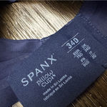 Spanx  pillow Women's Lace Bra navy and red 34D Photo 1