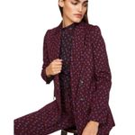 Diane Von Furstenberg DVF  NWT Bien Graphic Print Double Breasted Blazer Size 6 Photo 14