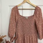 American Eagle Floral Pink Romper Photo 2