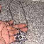 None Elegant Silver and Purple Floral fashion Necklace 💕3x15$ Photo 4