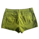 Nicki Minaj Nicky Minaj Mid-Rise Denim Green Short Shorts Size‎ 13/14 Photo 1