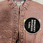 Peter Nygard NWT Vintage Nygard Dusty Rise Quilted Leather and Rayon Barbie Jacket Photo 2