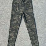 American Eagle green camo high-rise jagging crop jeans next level stretch Size 2 Photo 1