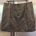 Bebe 💕💕 Black Leather Mini Skirt Photo 1