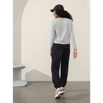 Athleta  M Essentail V-Neck Top Grey Heather Medium Photo 1