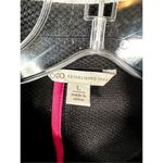 Cato Women's Long Sleeves Textured Stretch Fabric Black Moto Jacket Size Large Photo 4