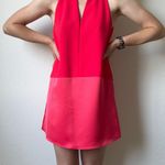 Parker Red Shift Dress Photo 8
