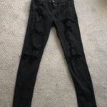 EXPRESS  jeans distressed jeans leggings mid rise Photo 0
