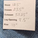 Cropped Distressed Denim Size 27 Ella Moss Wide Leg Cropped Jeans Photo 9