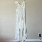 House Of CB HOUSE‎ OF CB 'Seren' Vintage Cream Floral Lace Back Maxi Dress NWOT size XL A-C Photo 11