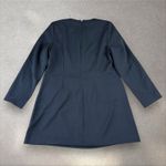 Abercrombie & Fitch ABERCOMBIE & FITCH WOMEN'S BLACK LONG SLEEVE TAILORED MINI DRESS SZ LP Photo 4