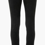 Tuckernuck  Pomander Place Black Suede Slit Front Sloane Leggings SM Front Seam Photo 0