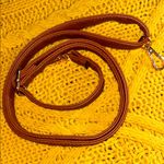 Unbranded Brown Studded Satchel Handbag w Crossbody Strap Photo 5