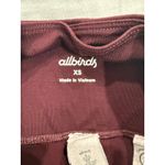 Allbirds Leggings Womens XS Maroon Tencel Stretch High Waisted Gym Yoga Running Photo 5