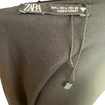 ZARA  Black and Blue Polka Dot Crop Top Photo 6