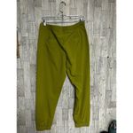 ALBION FIT Albion Jetsetter Pull On Ankle Zip Chartreuse Green Joggers Size Medium Photo 1