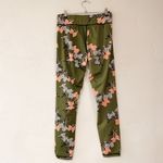 MINKPINK  Move Floral Crop Leggings in Green Medium Photo 1