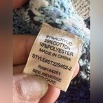 Sincerely Jules blue and white crew neck sweater Photo 8